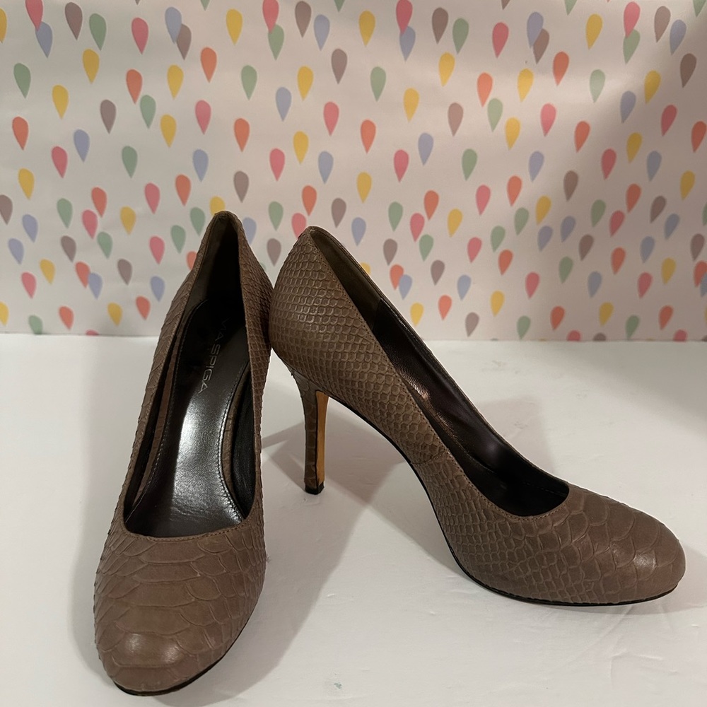 Heels brown via spiga